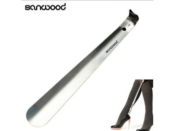 Listing 3 of 6 for Durable Handle Professional Metal Silver Color Shoe Horn Easy To Use Convenient