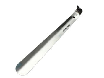 Listing 4 of 6 for Durable Handle Professional Metal Silver Color Shoe Horn Easy To Use Convenient