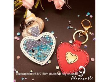 Listing 3 of 9 for Alinacutle Die Cut Metal Cutting Die Keychain Shaker Heart Love Scrapbook Paper