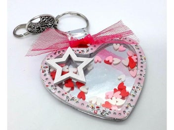 Listing 7 of 9 for Alinacutle Die Cut Metal Cutting Die Keychain Shaker Heart Love Scrapbook Paper