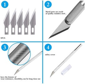 Listing 3 of 8 for 18pcs Plantional Steel Weeding Vinyl Tool Set