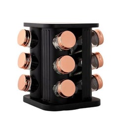 Listing 1 of 4 for Maxwell & Williams: Astor Spice Rack - Black Unfilled (12 Piece Set)