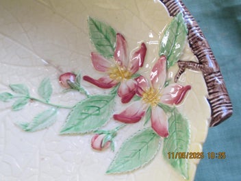 Listing 2 of 4 for Fruit Bowl, Apple Blossom, Yellow, From 1934, England, EX