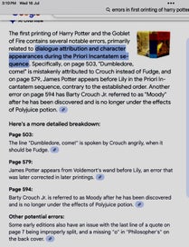 Listing 2 of 11 for Harry Potter, Goblet of Fire, GB H/C, Ultra Rare Collector’s 1st Ed, #1 Print.