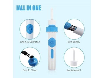 Listing 5 of 8 for Electric Ear Cordless Safe Vibration Painless Ear Cleaner Silicon Ear Spoon