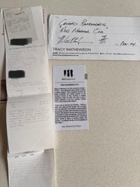 Listing 3 of 5 for AUTHENTIC NZ Original Tracy Mathewson Artwork "Red Marker One" AFTERPAY