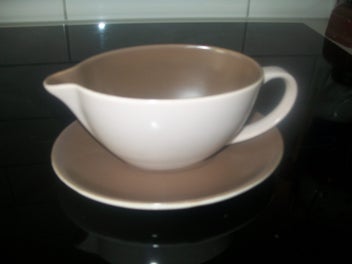 Listing 1 of 1 for Poole Gravy Jug and stand