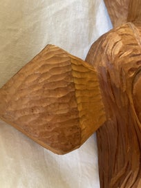 Listing 3 of 19 for Unique Handcarved Solid Wood JESUS And Crucifux Wall Plaque Wall Hanging