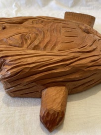Listing 12 of 19 for Unique Handcarved Solid Wood JESUS And Crucifux Wall Plaque Wall Hanging