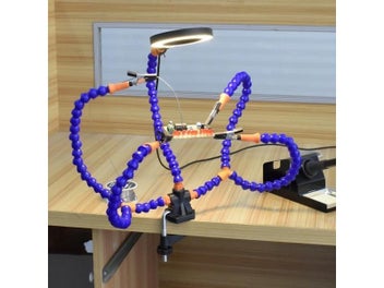 Listing 7 of 9 for Toolour Table Clamp Soldering Helping Hand Third Hand Tool Soldering Station