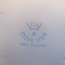 Listing 7 of 7 for Crown Lynn # 666 Large Urn Vase With Shell Ears. Outstanding Condition. 1963.