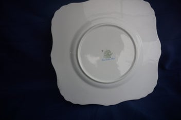 Listing 2 of 3 for Tuscan Cake plate Love in the mist Lottbox7
