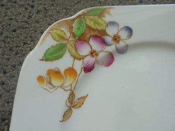 Listing 3 of 5 for Royal Albert 'Clematis' fine china side plate