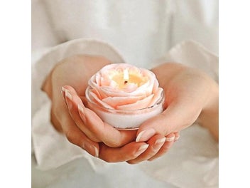 Listing 4 of 9 for Austin Rose Candle Silicone Mold DIY Flowers Candle Making Soap Resin Chocolate