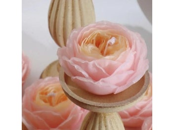 Listing 7 of 9 for Austin Rose Candle Silicone Mold DIY Flowers Candle Making Soap Resin Chocolate