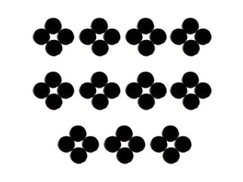 Listing 5 of 9 for 45pcs 4mm Round Ceramic Mosaic Tiles Multi Color Mosaic Tile DIY Mosaic Making