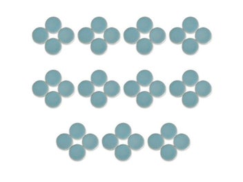 Listing 7 of 9 for 45pcs 4mm Round Ceramic Mosaic Tiles Multi Color Mosaic Tile DIY Mosaic Making