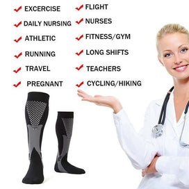 Listing 9 of 10 for Compression Socks Compression Stockings