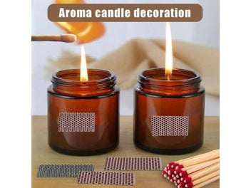 Listing 5 of 8 for 14Pcs Match Striker Paper Self-adhesive Phosphorus DIY Manual Match Eraser