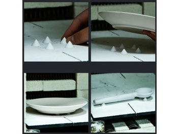 Listing 6 of 8 for 10/20/50pcs Ceramic Refractory Support Nail High Temperature Resistant Material