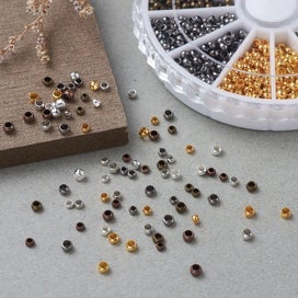 Listing 7 of 10 for Mixed Brass Crimp Beads Jewellery Making Supplier
