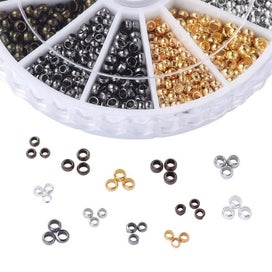 Listing 9 of 10 for Mixed Brass Crimp Beads Jewellery Making Supplier