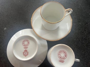 Listing 2 of 3 for Cup and Saucer set by Ch.Field Haviland Limoges France