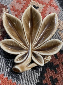Listing 2 of 3 for WADE Porcelain leaf ...striking!