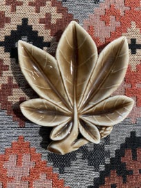 Listing 1 of 3 for WADE Porcelain leaf ...striking!