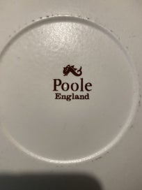 Listing 2 of 3 for Small POOLE England display plate: Dutch windmill scene by Jacob Van Ruisdael