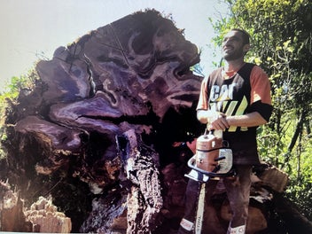 Listing 12 of 20 for (Eco-Friendly)Solid 320 cm Rata Slab – 320 × 80/70 × 8.5cm (~190 kg)