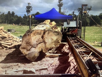 Listing 15 of 20 for (Eco-Friendly)Solid 320 cm Rata Slab – 320 × 80/70 × 8.5cm (~190 kg)