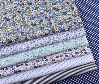 Listing 13 of 20 for 7 Style Fabric Patchwork Bundle 100% Cotton 50x50cm