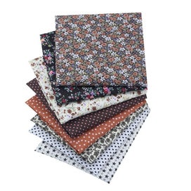 Listing 10 of 10 for 8 Style Fabric Patchwork Bundle 100% Cotton 50x50cm