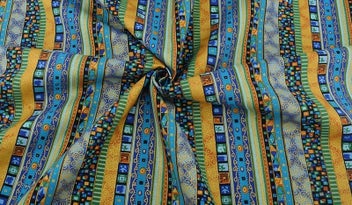 Listing 15 of 20 for 5 Style Fabric Patchwork Bundle Cotton Linen Fabric 50x50cm