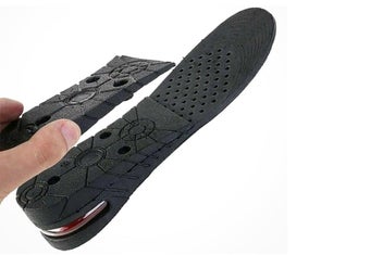 Listing 8 of 10 for 2Pairs 4-Layer Heel Insert Height Increase Insoles Air Taller Cushion Insoles