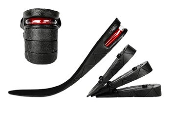 Listing 5 of 10 for 2Pairs 4-Layer Heel Insert Height Increase Insoles Air Taller Cushion Insoles