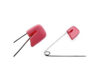 Listing 6 of 8 for Candy Color Safety Pins Findings Safe Secure Clips For Baby Care Shower Cloth