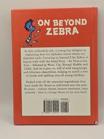 Listing 8 of 8 for On Beyond Zebra Hardback - RARE