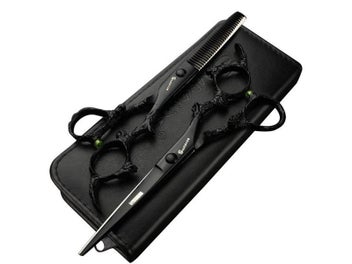 Listing 6 of 15 for Professional Haircut Barbershop Scissors 7/6/5.5 Inch Salon Japan Hair Cutting