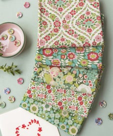 Listing 3 of 5 for Quilting Patchwork Fabric TILDA Wallflower Lauren Green 50x55cm FQ