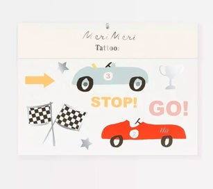 Listing 1 of 1 for MM Race Cars Tattoos