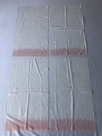 Listing 2 of 14 for Vintage Japanese Silk Fabric Pieces x4