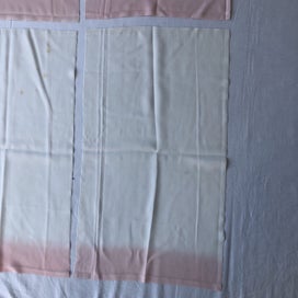 Listing 3 of 14 for Vintage Japanese Silk Fabric Pieces x4