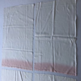 Listing 4 of 14 for Vintage Japanese Silk Fabric Pieces x4