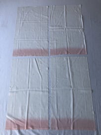 Listing 6 of 14 for Vintage Japanese Silk Fabric Pieces x4