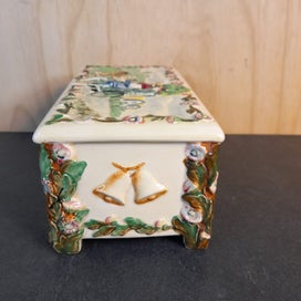 Listing 9 of 9 for Crown Devon 30s Daisy Bell Cigarette Dispenser, in working condition