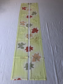 Listing 12 of 12 for Vintage Japanse Silk Floral Fabric Pieces x2 Kimono Panels