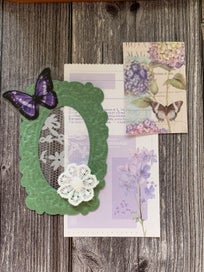 Listing 9 of 9 for Junk Journal PET Stickers - Romantic Lace - Floral Lace - 06 - 5+1