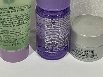 Listing 2 of 3 for Clinique set - travel size . New